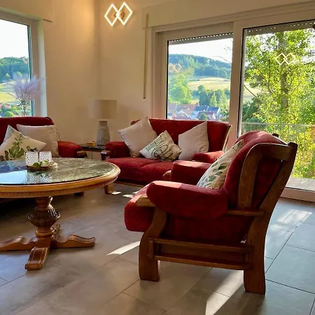 펜션 Panorama I Heated Jacuzzi & Fire Pit 바트순덴알렌도르프