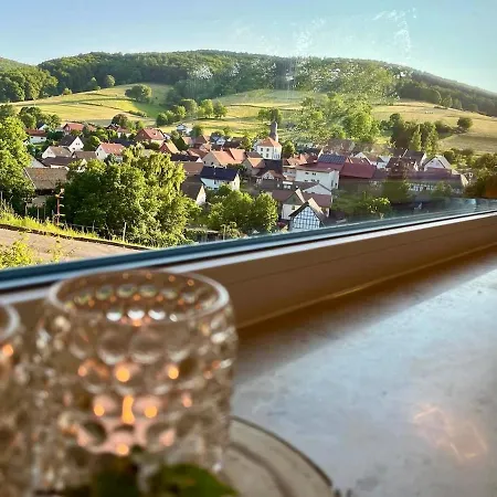 Panorama I Heated Jacuzzi & Fire Pit 펜션 바트순덴알렌도르프