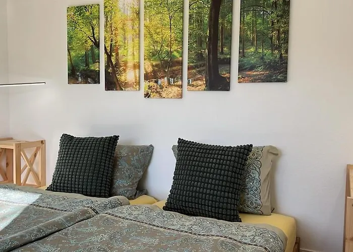 Nyaraló Panorama I Heated Jacuzzi & Fire Pit Bad Sooden-Allendorf