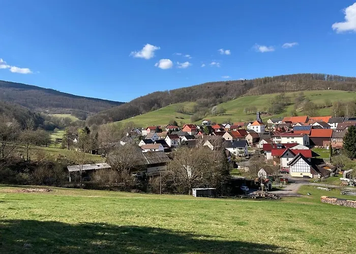 Nyaraló Panorama I Heated Jacuzzi & Fire Pit Bad Sooden-Allendorf